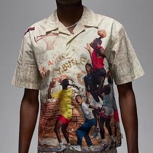 Nike Air Jordan 85 Short Sleeve Camp Shirt